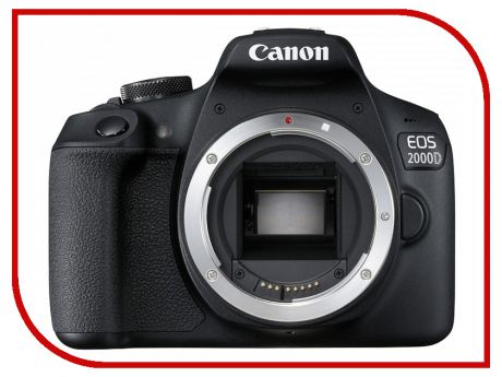 Фотоаппарат Canon EOS 2000D Body Black
