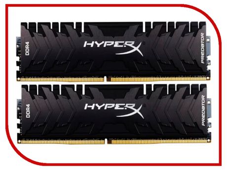 Модуль памяти Kingston HyperX Predator DDR4 DIMM 3000MHz PC4-24000 CL15 - 16Gb KIT (2x8Gb) HX430C15PB3K2/16
