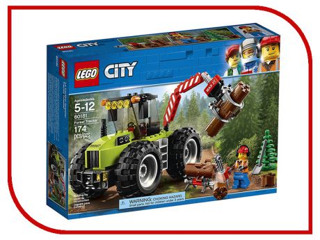 Конструктор Lego City Лесной трактор 60181