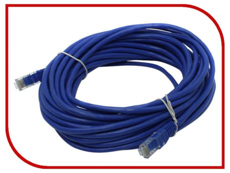 Сетевой кабель Telecom UTP cat.5e 10m Blue PAT-10M_B