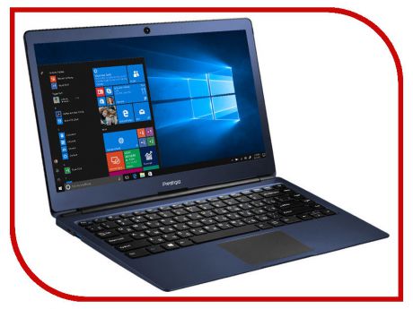 Ноутбук Prestigio SmartBook 133S Blue PSB133S01CFH_BB_CIS (Intel Celeron N3350 1.1 GHz/4096Mb/32Gb/No ODD/Intel HD Graphics/Wi-Fi/Bluetooth/Cam/13.3/1920x1080/Windows 10 64-bit)