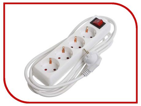 Удлинитель Luazon 4 Sockets 3m 2791297