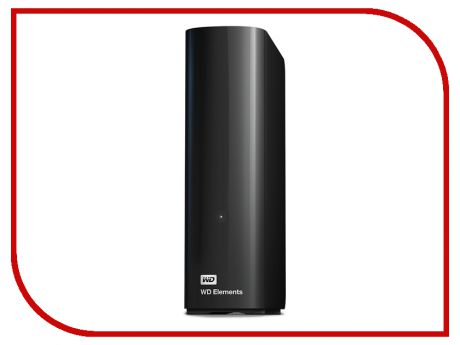 Жесткий диск Western Digital WD Elements Desktop 10 TB Black (WDBWLG0100HBK-EESN)