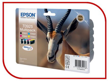 Картридж Epson T0925 C13T10854A10 /T09254A T10854A10 Multipack