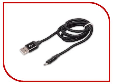 Аксессуар Ritmix RCC-411 USB 2.0 - MicroUSB Black 15118992