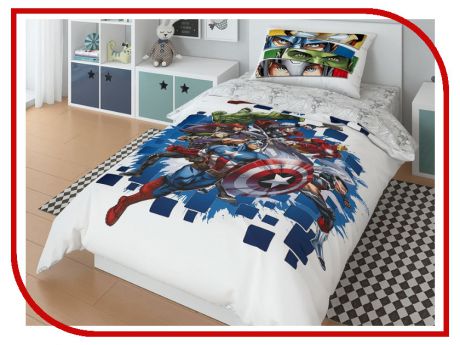 Постельное белье Marvel Avengers To Battle Комплект 1.5 спальный 724731