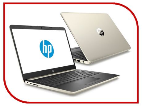 Ноутбук HP 14-cf0018ur 4MF92EA Pale Gold (Intel Core i5-8250U 1.6 GHz/8192Mb/256Gb SSD/No ODD/Intel HD Graphics/Wi-Fi/Cam/14.0/1920x1080/DOS)
