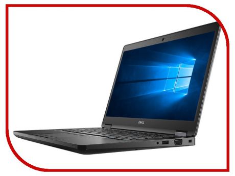 Ноутбук Dell Latitude 5490 Black 5490-6788 (Intel Core i5-7300U 2.6 GHz/8192Mb/256Gb SSD/Intel HD Graphics/Wi-Fi/Bluetooth/Cam/14.0/1920x1080/Windows 10 Pro 64-bit)