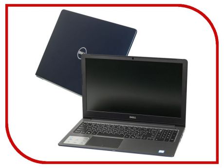 Ноутбук Dell Vostro 5568 Dark Blue 5568-9836 (Intel Core i5-7200U 2.5 GHz/8192Mb/256Gb SSD/Intel HD Graphics/Wi-Fi/Bluetooth/Cam/15.6/1920x1080/Linux)