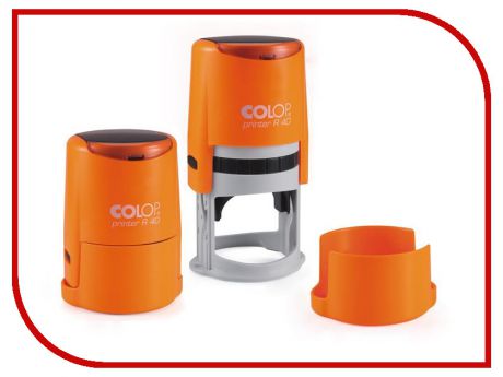 Оснастка для круглой печати Colop Printer R40 Neon d-40mm Orange