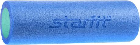 Ролик для йоги и пилатеса FA-501, 15х45 см (синий/голубой)