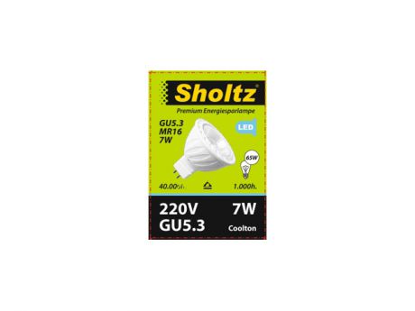 лампа светодиодная 7Вт GU5.3 220В SHOLTZ 4000К