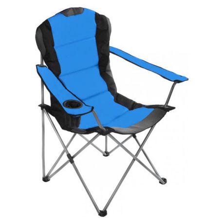 кресло складное 60х95х105см синий