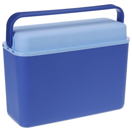 сумка-холодильник 12л голубой пластик