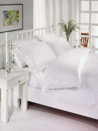 Комплект постельного белья двуспальный-евро ALTINBASAK, ELIS, серый