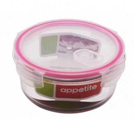 Контейнер для хранения пищевых продуктов APPETITE, 840 мл, розовый