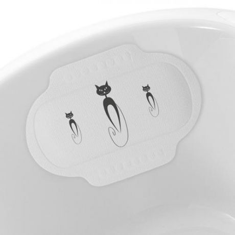 Подголовник для ванной BACCHETTA, Cats, 25*34 см