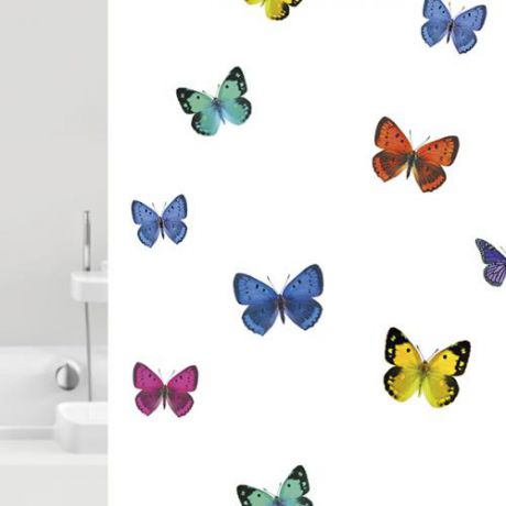 Штора для ванной BACCHETTA, Papillons, 180*200 см