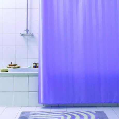 Штора для ванной BACCHETTA, Rigone, 180*200 см, лиловый