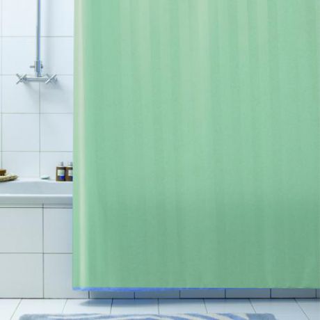 Штора для ванной BACCHETTA, Rigone, 180*200 см, зеленый