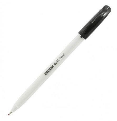 Шариковая ручка HAUSER, GLISS, Pearl, черный