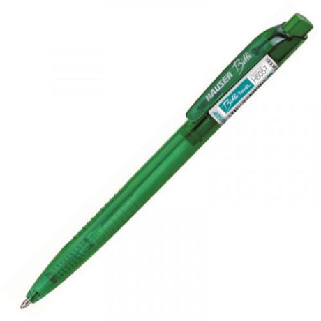 Шариковая ручка HAUSER, BILLI, Trendz, зеленый