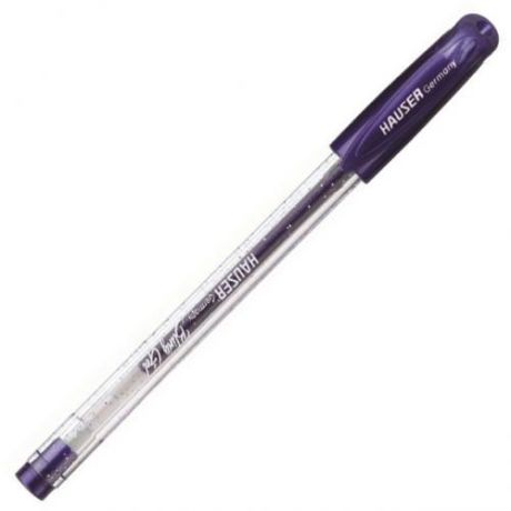 Гелевая ручка HAUSER, BLING, фиолетовый