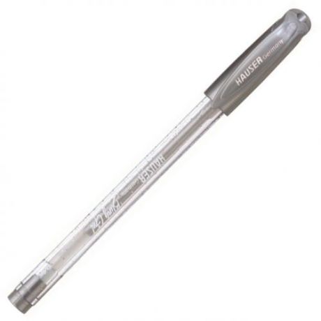 Гелевая ручка HAUSER, BLING, серебро