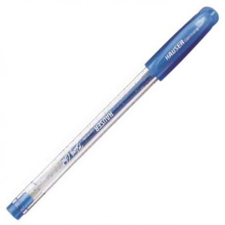 Гелевая ручка HAUSER, BLING, голубой