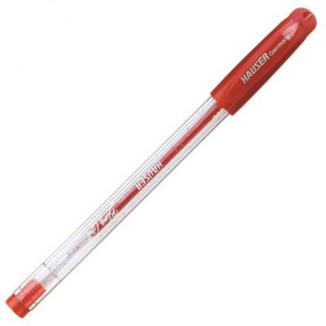 Гелевая ручка HAUSER, BLING, красный