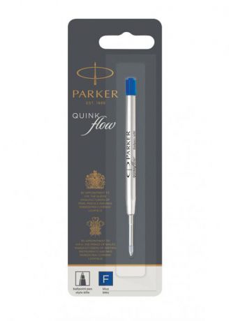 Стержень для шариковой ручки PARKER, QuinkFlow Premium, 0,8 мм, синий