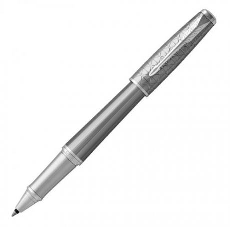 Ручка-роллер PARKER, URBAN, Premium Silvered Powder CT