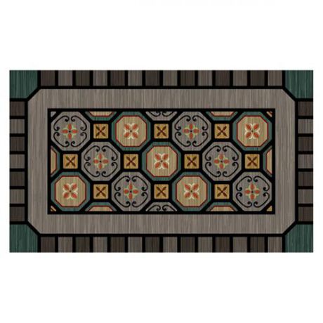 Коврик придверный MOHAWK, Mexical Tiles, 46*76 см