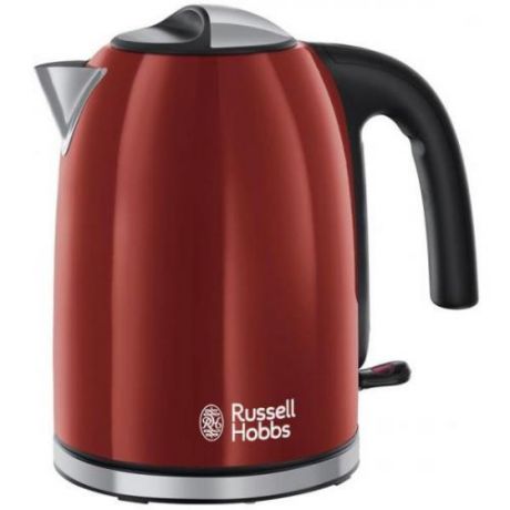 Чайник электрический Russell Hobbs, Colours Plus, Red, 1,7 л, 2400W