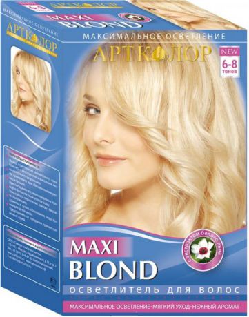 Осветлитель для волос АРТКОЛОР, Maxi blond, 30 г