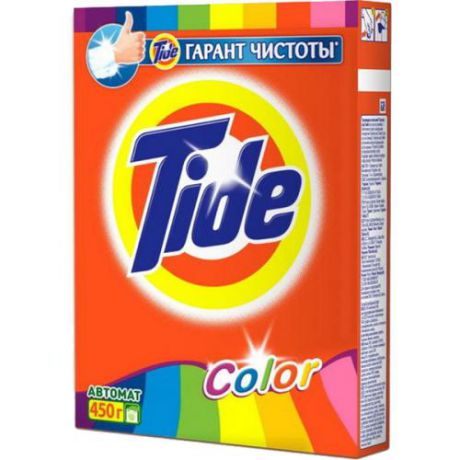 Порошок стиральный Tide, Автомат, Color, 450 г