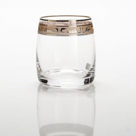 Набор стаканов для виски CRYSTALITE BOHEMIA, IDEAL, 290 мл, 6 предметов, с узором