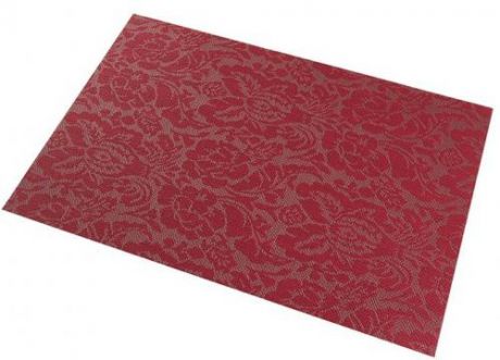 Набор сервировочных салфеток Elan gallery, Красный узор, 45*30 см, 4 предмета