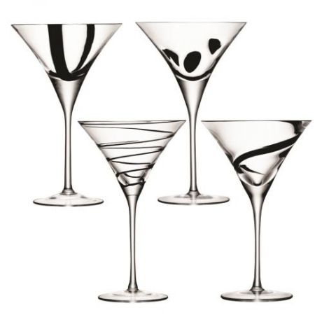 Набор бокалов для коктейлей LSA International, JAZZ, 4 предмета