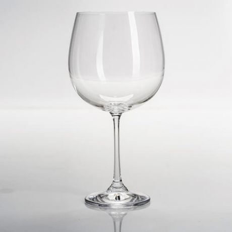 Набор бокалов для вина CRYSTALITE BOHEMIA, MILVUS, 670 мл, 6 предметов, прозрачный