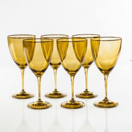 Набор бокалов для вина Bohemia Crystal, Kate, 400 мл, 6 предметов