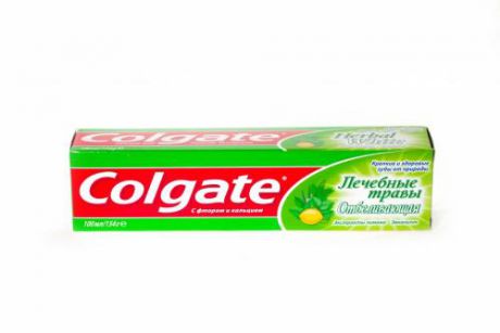 Паста зубная Colgate, Лечебные травы, Отбеливающая, 100 мл