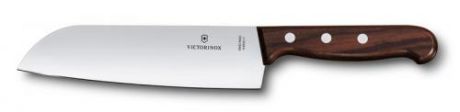 Нож сантоку VICTORINOX, Rosewood, 17 см, коричневый