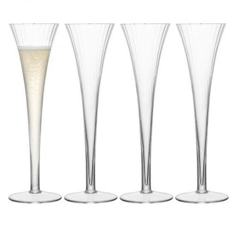 Набор бокалов для шампанского LSA International, AURELIA, 4 предмета, 200 мл