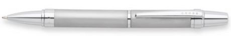 Шариковая ручка CROSS, Nile, серебристый, матовый корпус