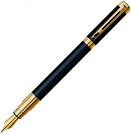 Перьевая ручка WATERMAN, Perspective, Black, позолота