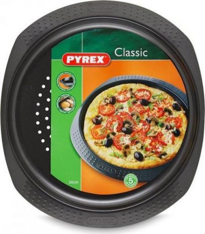 Форма для пиццы Pyrex, Classic, 30 см, круглая
