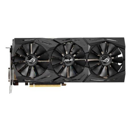 Видеокарта ASUS AMD Radeon RX 590 , ROG-STRIX-RX590-8G-GAMING, 8Гб, GDDR5, Ret