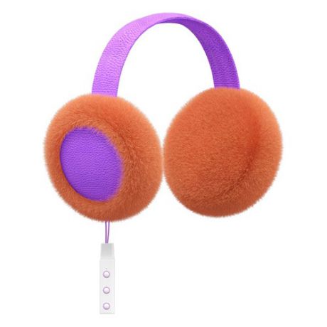 Наушники HIPER Sound, Bluetooth, накладные, оранжевый