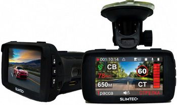 Автомобильный видеорегистратор SLIMTEC Hybrid X
